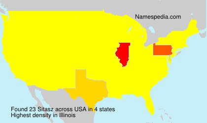 Surname Sitasz in USA Surname Sitasz in USA