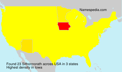Surname Sithonnorath in USA Surname Sithonnorath in USA