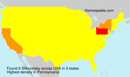 Surname Sitkovetsky in USA Surname Sitkovetsky in USA
