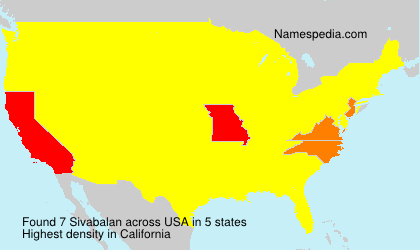 Surname Sivabalan in USA Surname Sivabalan in USA