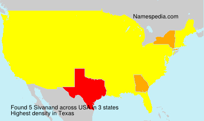 Surname Sivanand in USA Surname Sivanand in USA