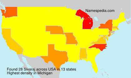 Surname Sivaraj in USA Surname Sivaraj in USA