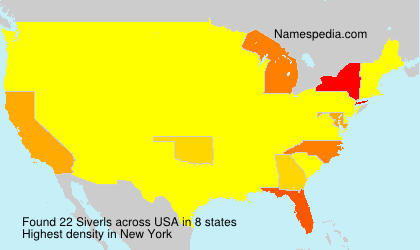 Surname Siverls in USA Surname Siverls in USA