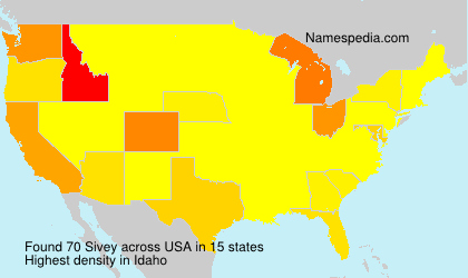 Surname Sivey in USA Surname Sivey in USA
