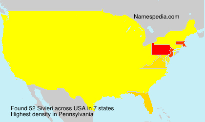 Surname Sivieri in USA Surname Sivieri in USA