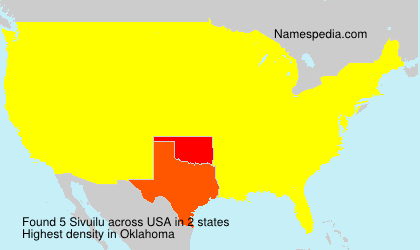 Surname Sivuilu in USA Surname Sivuilu in USA