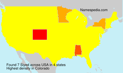 Surname Siyed in USA Surname Siyed in USA