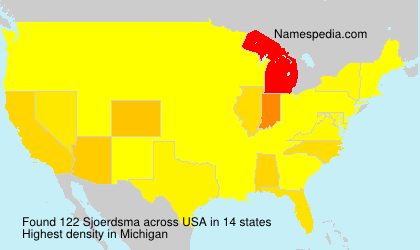Surname Sjoerdsma in USA Surname Sjoerdsma in USA
