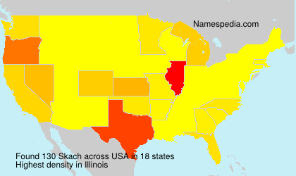 Surname Skach in USA Surname Skach in USA