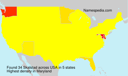 Surname Skalstad in USA Surname Skalstad in USA