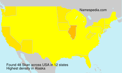 Surname Skan in USA Surname Skan in USA