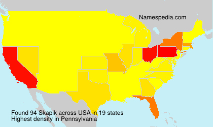 Surname Skapik in USA Surname Skapik in USA