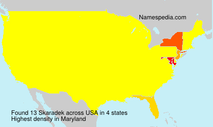 Surname Skaradek in USA Surname Skaradek in USA