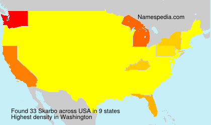 Surname Skarbo in USA Surname Skarbo in USA