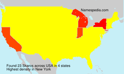 Surname Skaros in USA Surname Skaros in USA