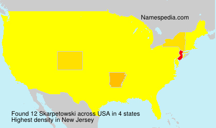 Surname Skarpetowski in USA Surname Skarpetowski in USA