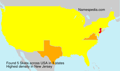 Surname Skata in USA Surname Skata in USA