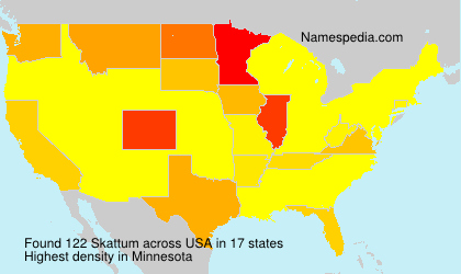 Surname Skattum in USA Surname Skattum in USA