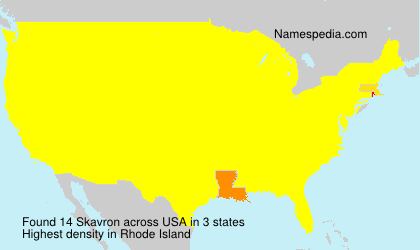 Surname Skavron in USA Surname Skavron in USA