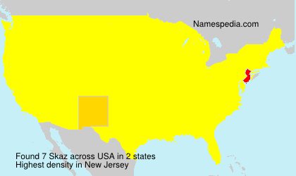 Surname Skaz in USA Surname Skaz in USA