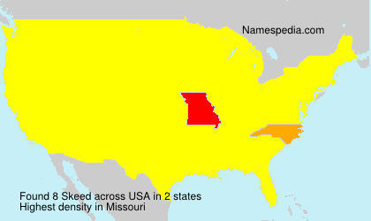 Surname Skeed in USA Surname Skeed in USA
