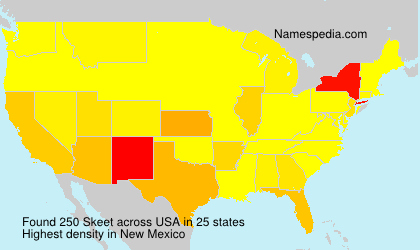 Surname Skeet in USA Surname Skeet in USA