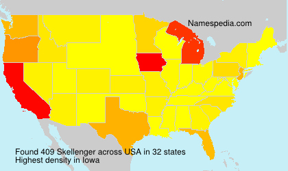 Surname Skellenger in USA Surname Skellenger in USA