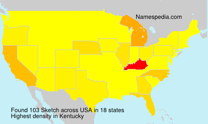 Surname Sketch in USA Surname Sketch in USA