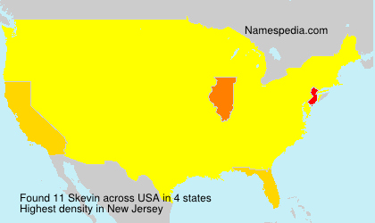 Surname Skevin in USA Surname Skevin in USA