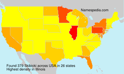 Surname Skibicki in USA Surname Skibicki in USA