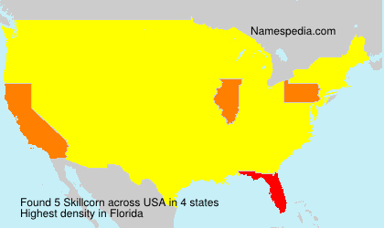 Surname Skillcorn in USA Surname Skillcorn in USA
