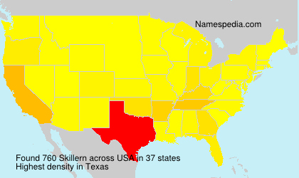 Surname Skillern in USA Surname Skillern in USA