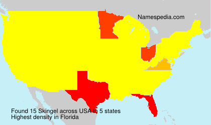 Surname Skingel in USA Surname Skingel in USA