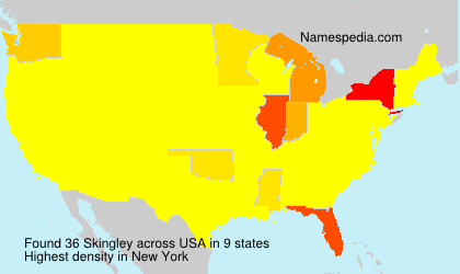 Surname Skingley in USA Surname Skingley in USA