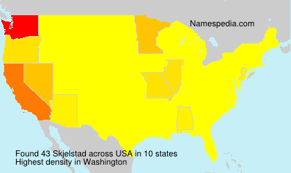 Surname Skjelstad in USA Surname Skjelstad in USA