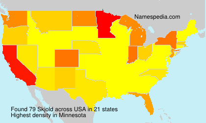 Surname Skjold in USA Surname Skjold in USA