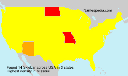 Surname Sklebar in USA Surname Sklebar in USA