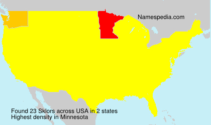Surname Sklors in USA Surname Sklors in USA