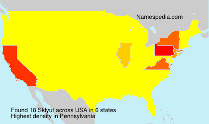 Surname Sklyut in USA Surname Sklyut in USA