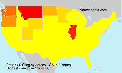 Surname Skogley in USA Surname Skogley in USA