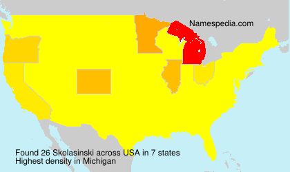 Surname Skolasinski in USA Surname Skolasinski in USA