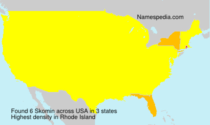 Surname Skomin in USA Surname Skomin in USA