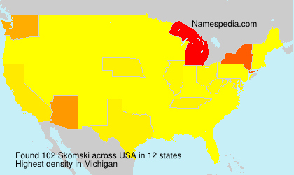 Surname Skomski in USA Surname Skomski in USA