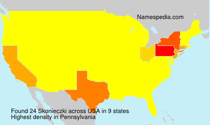 Surname Skonieczki in USA Surname Skonieczki in USA