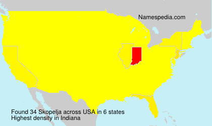 Surname Skopelja in USA Surname Skopelja in USA