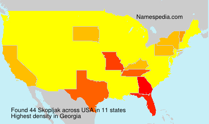 Surname Skopljak in USA Surname Skopljak in USA