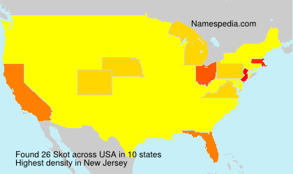 Surname Skot in USA Surname Skot in USA