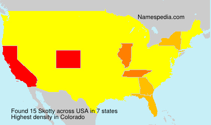Surname Skotty in USA Surname Skotty in USA