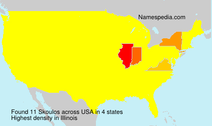 Surname Skoulos in USA Surname Skoulos in USA