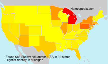 Surname Skowronek in USA Surname Skowronek in USA